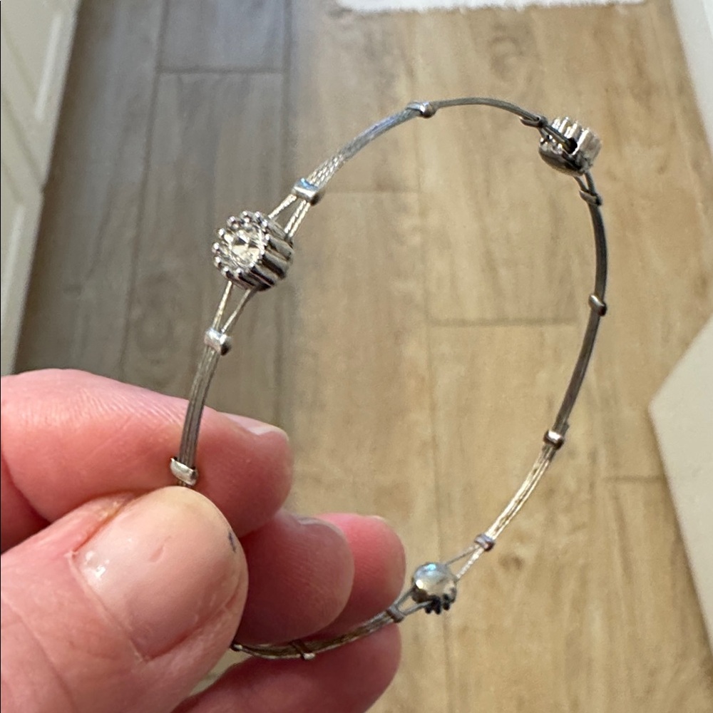 Silver Multi-Style Stackable Bangle Sets - Picture 10 of 10